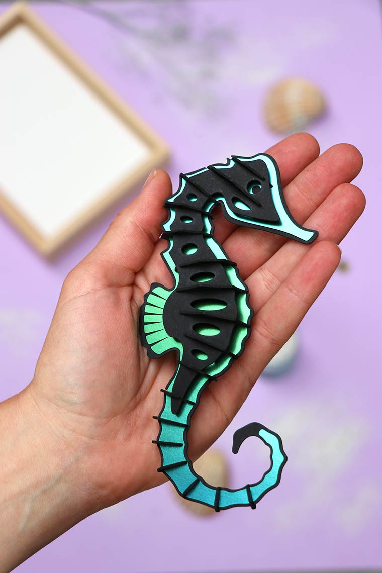 Sea Horse - Hippocampe à assembler Assembli